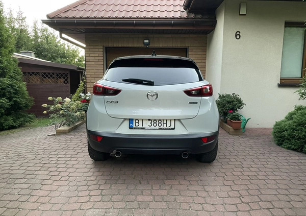 Mazda CX-3 cena 66500 przebieg: 122000, rok produkcji 2016 z Białystok małe 154